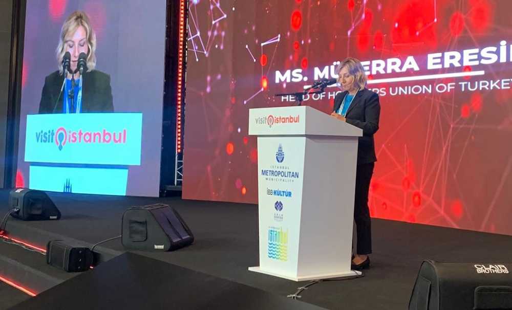 TÜROB Başkanı Müberra Eresin Visit İstanbul'da açıklamalarda bulundu