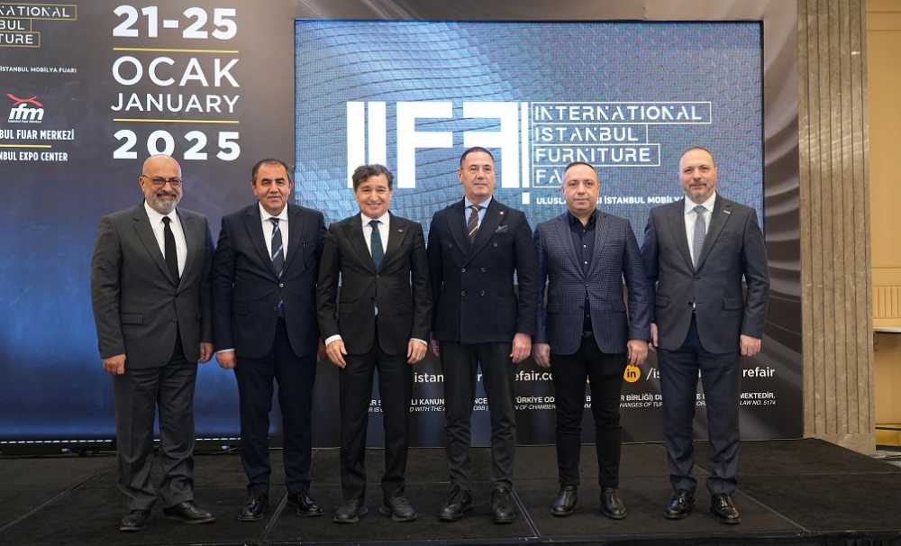 IIFF Uluslararası İstanbul Mobilya Fuarı, 21 Ocak’ta kapılarını açıyor. 