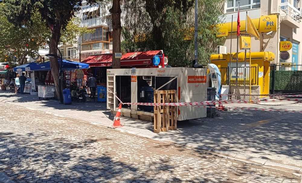 İzmir’in turistik İlçesi Foça’da yaz sezonunda elektrik kesintileri