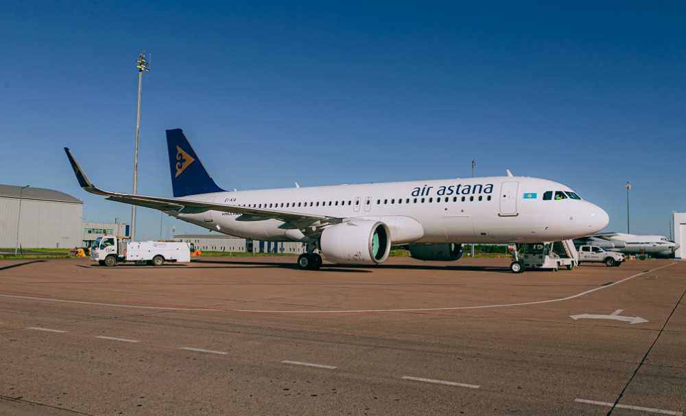 Air Astana yeni A320 neo'yu teslim aldı