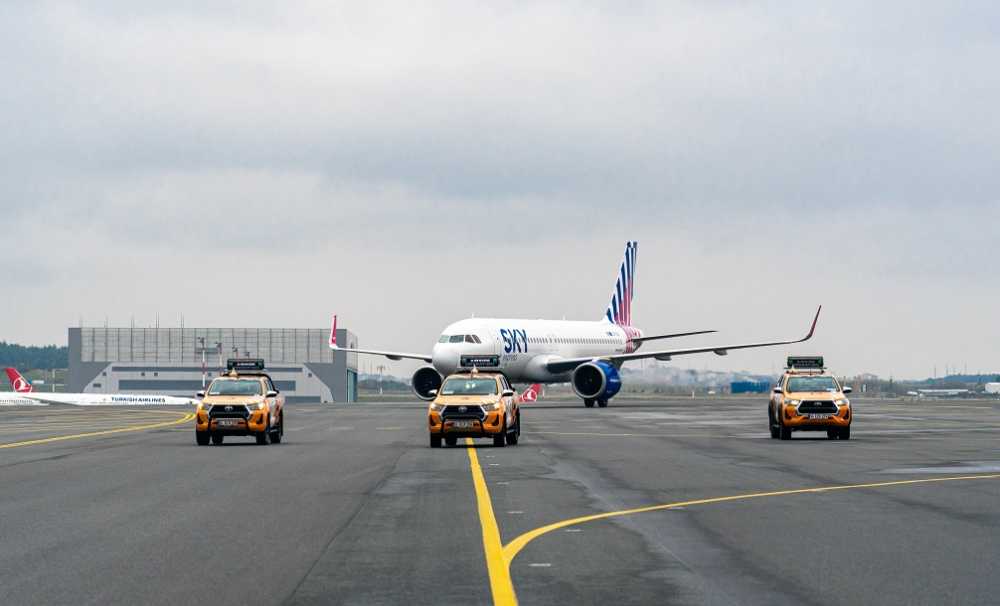  SKY Express,ülkenin başkenti Atina’dan İstanbul’a ilk seferini 12 Kasım’da düzenledi.